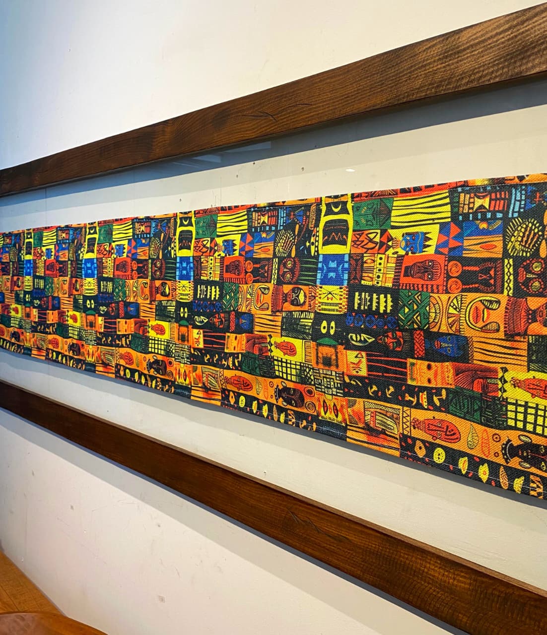 Cuadro África 4 1.85 x 0.65 mts.