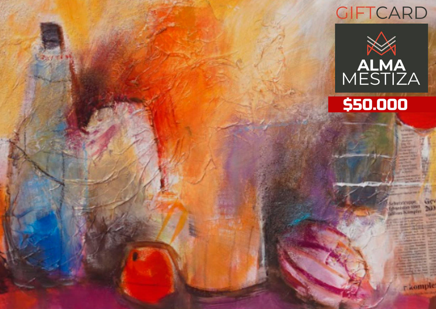 Gift Card Alma Mestiza $50.000