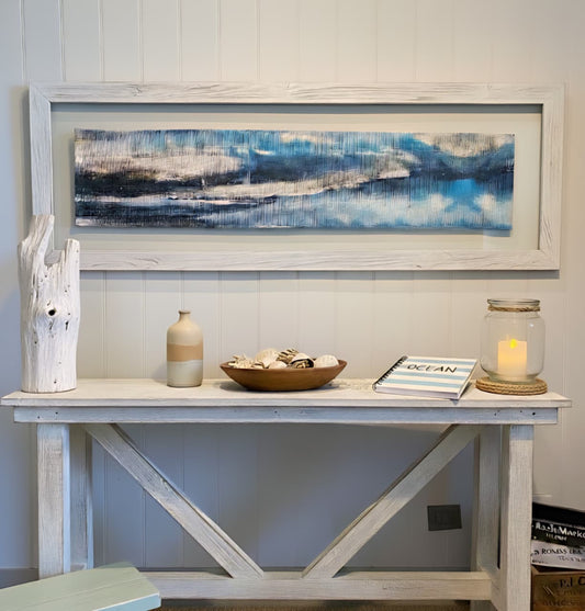 Cuadro Mediterráneo 1.85 x 0.65 mts.