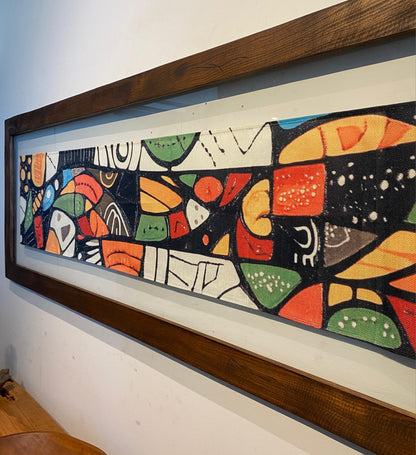 Cuadro Cosmopolitan 1.85 x 0.65 mts.