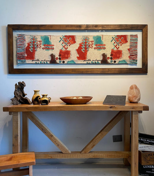 Indígena Turquesa 1.85 x 0.65 mts.