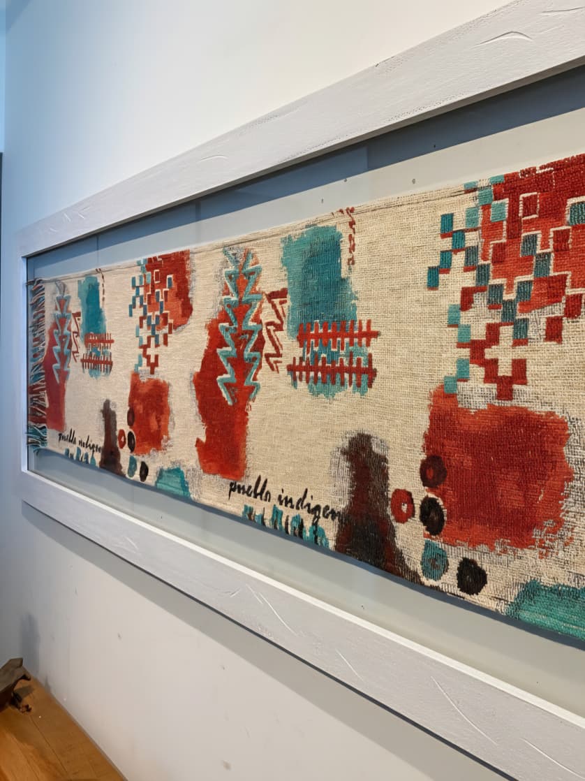 Indígena Turquesa 1.85 x 0.65 mts.