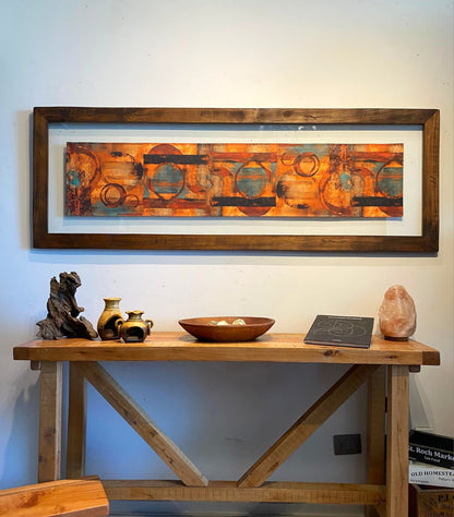 Cuadro Sunset 1.85 x 0.65 mts.