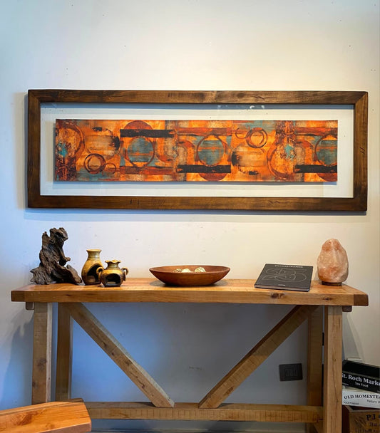 Cuadro Sunset 1.85 x 0.65 mts.