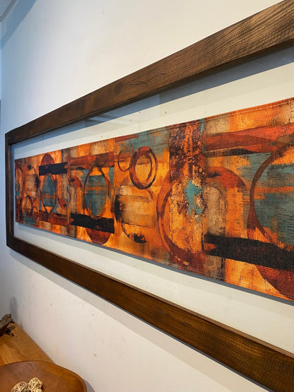 Cuadro Sunset 1.85 x 0.65 mts.