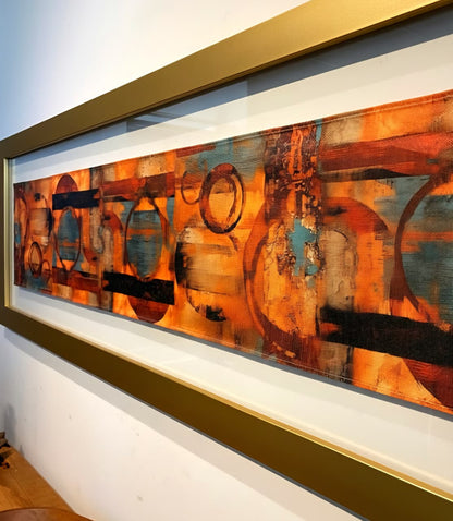 Cuadro Sunset 1.85 x 0.65 mts.