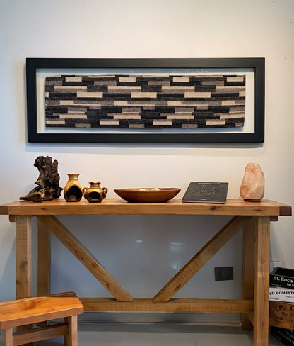 Cuadro Porteña 1.55 x 0.55 mts.