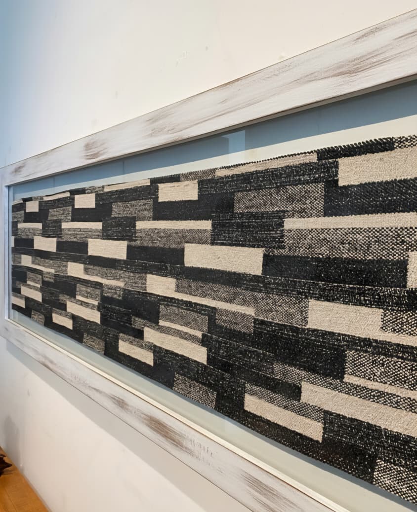 Cuadro Porteña 1.55 x 0.55 mts.