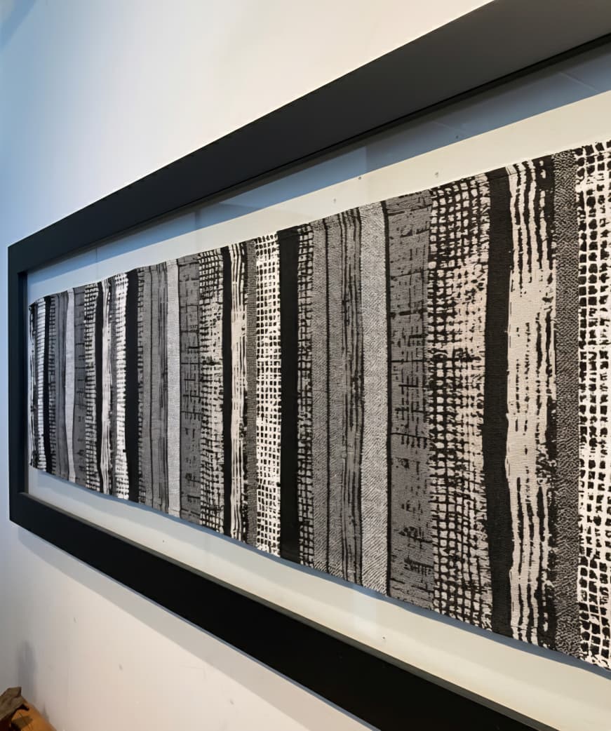 Cuadro Urbano Mestizo 1.85 x 0.65 mts.