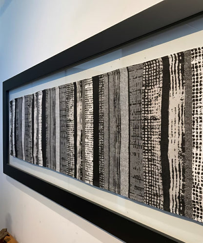 Cuadro Urbano Mestizo 1.85 x 0.65 mts.