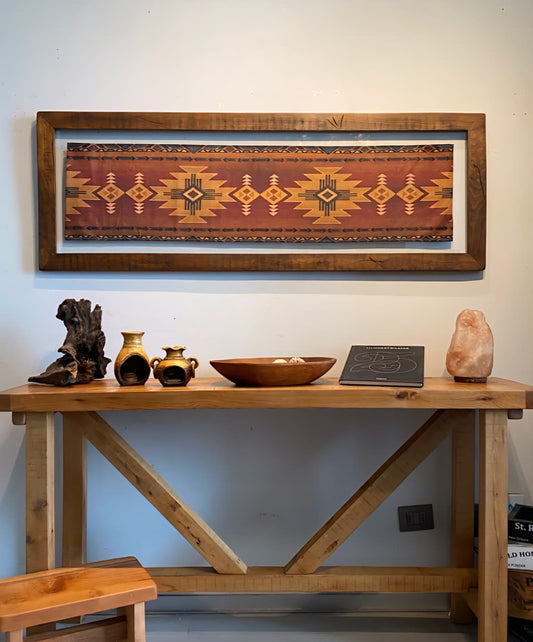 Cuadro Arizona Terracota 1.85 x 0.65 mts.