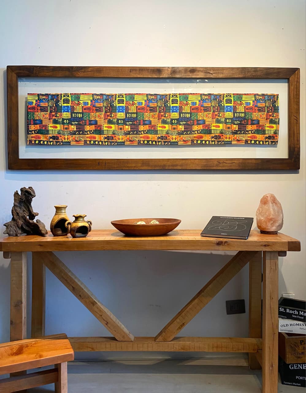 Cuadro África 4 1.85 x 0.65 mts.