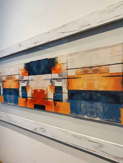 Cuadro Urbano  1.85 x 0.65 mts.