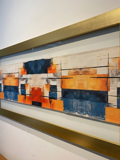 Cuadro Urbano  1.85 x 0.65 mts.