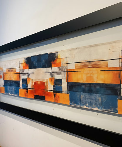 Cuadro Urbano  1.85 x 0.65 mts.