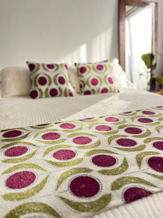 Pack Piecera + 2 Fundas de Cojín Cancún