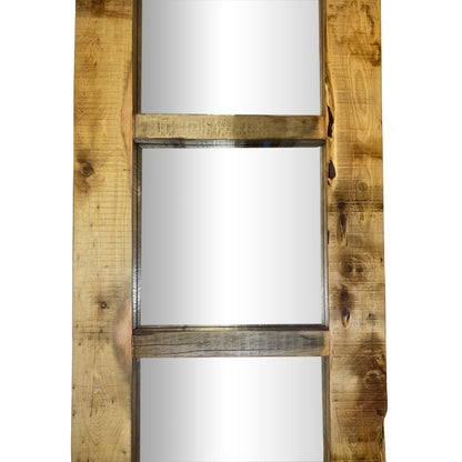 Espejo 3 ventanas (Madera Nativa)