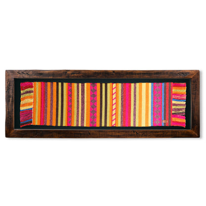 Cuadro Andina Naranja (1.55 x 0.55 m)