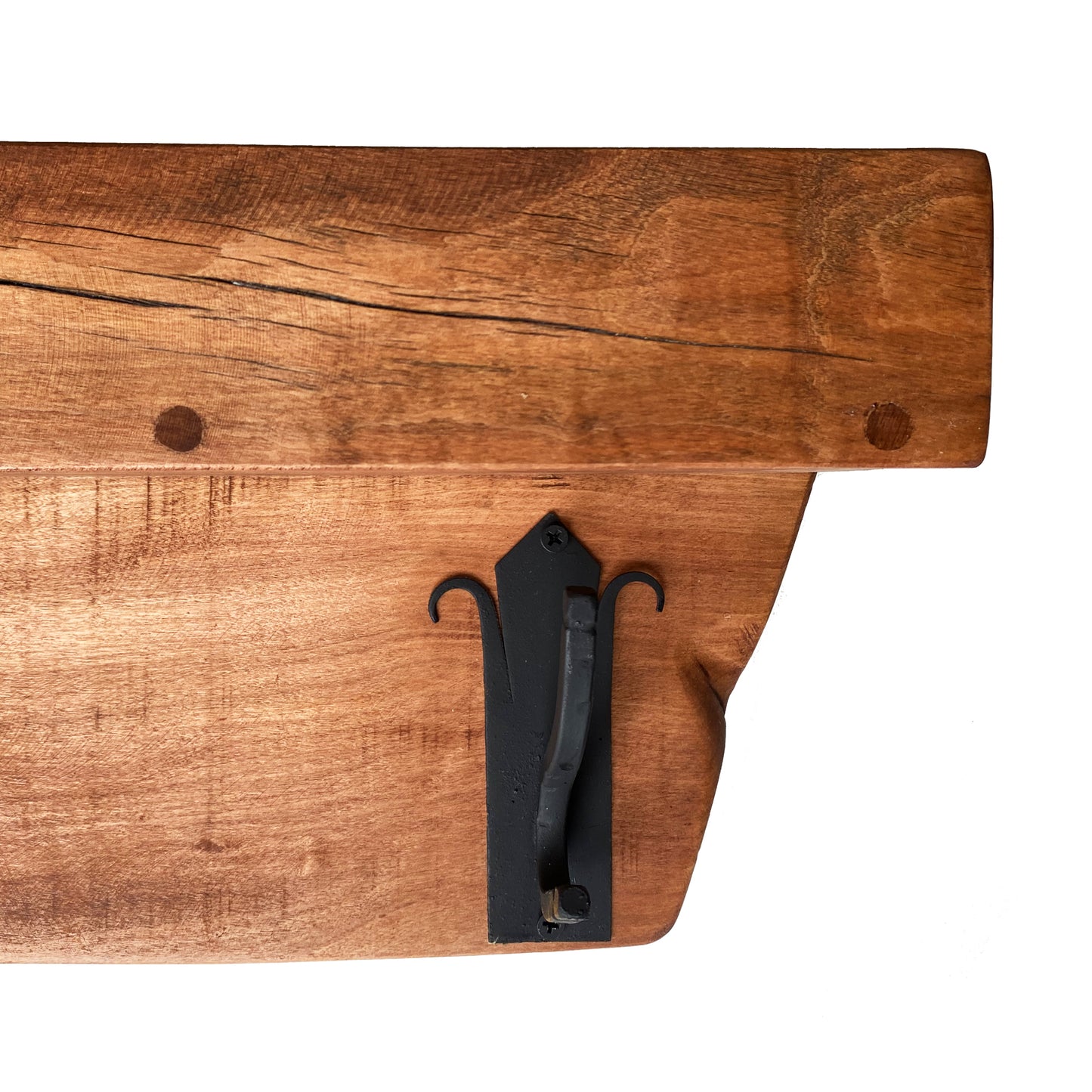 Perchero con Repisa Superior (Madera Nativa)