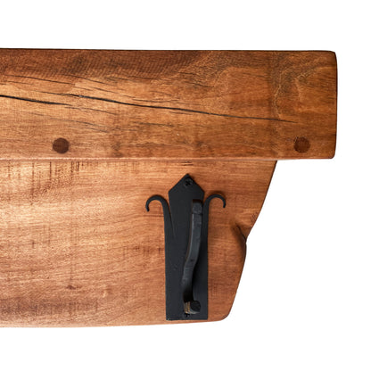 Perchero con Repisa Superior (Madera Nativa)
