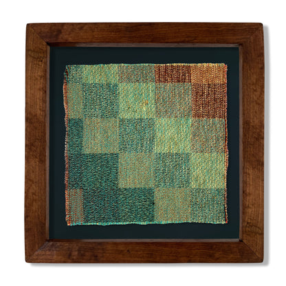 Cuadro Simona Turquesa (35 x 35 cm)
