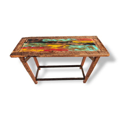 Arrimo Vintage de Madera Nativa Recuperada