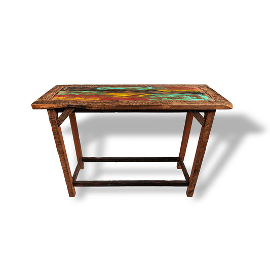 Arrimo Vintage de Madera Nativa Recuperada